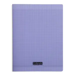 Cuaderno acolchado de 96 páginas, cuadros grandes Calligraphe 8000 Polypro image-0
