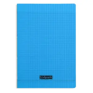 Cahier piqué A4 140 pages grands carreaux Calligraphe 8000 Polypro image-0