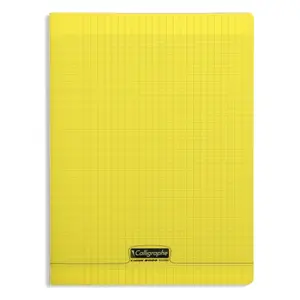 Gepicktes Heft 192 Seiten groß kariert Calligraphe 8000 Polypro