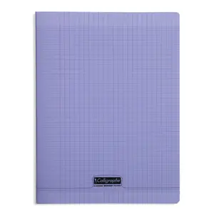 Gepicktes Heft 192 Seiten groß kariert Calligraphe 8000 Polypro