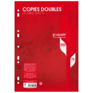 Copie a doppia tiratura in pellicola seyes da 200 pagine Calligraphe Ligne 7000 image-1