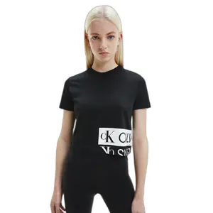 T-shirt slim-fit de mulher Calvin Klein Organic image-0