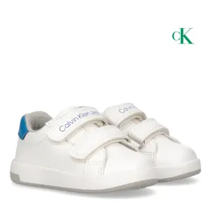 Low sneakers with scratch for kids Calvin Klein image-0