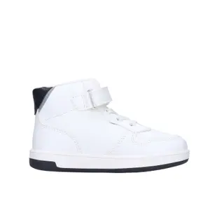 Baskets montantes lacets/scratch enfant Calvin Klein white/black image-1