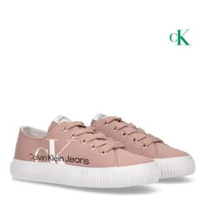 Low lace-up sneakers for girls Calvin Klein image-0