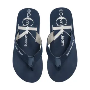Children's logo printed flip-flops Calvin Klein image-1