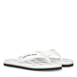Children's logo printed flip-flops Calvin Klein image-0