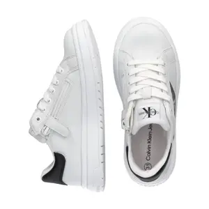 Low top sneakers Calvin Klein white/black image-3