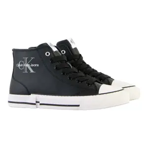 Lace-up Trainers for kids Calvin Klein black image-0