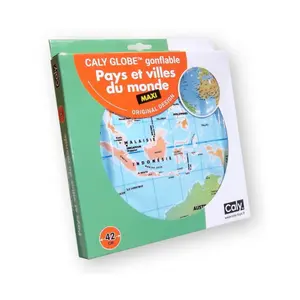 Globe balloon Caly Pays Et Villes Du Monde (x2) image-2