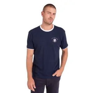 Contrast Ribbed T-shirt Camberabero