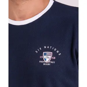 Contrast Ribbed T-shirt Camberabero image-3