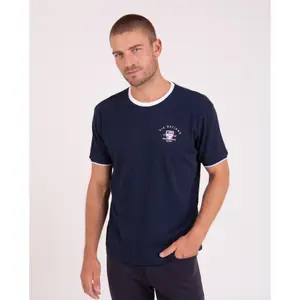 Contrast Ribbed T-shirt Camberabero image-1