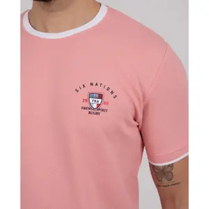 Contrast Ribbed T-shirt Camberabero image-2