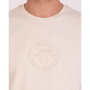 T-shirt med ton-i-ton tryck Camberabero image-3