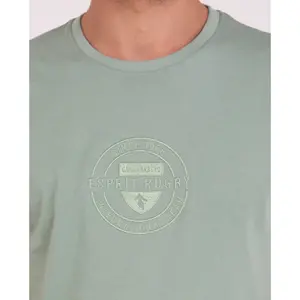 T-shirt med ton-i-ton tryck Camberabero image-3