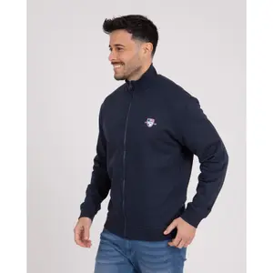Cotton Zip-Up Cardigan Camberabero image-2