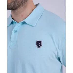 Polo i bomuld og hør Camberabero image-2