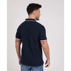 Polo από πλεκτό με σχέδιο Camberabero image-2