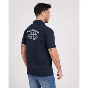 Polo with Back Embroidery Camberabero New Zealand image-1
