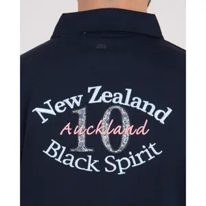 Polo with Back Embroidery Camberabero New Zealand image-4