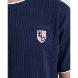 T-shirt med broderad emblem Camberabero image-2