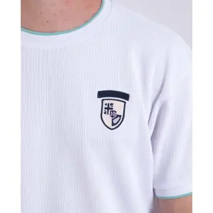 T-shirt med broderad emblem Camberabero image-3