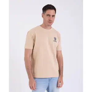 T-shirt in gestreepte piqué stof Camberabero image-2