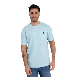 Fancy Knit T-shirt with Patch Pocket Camberabero image-0