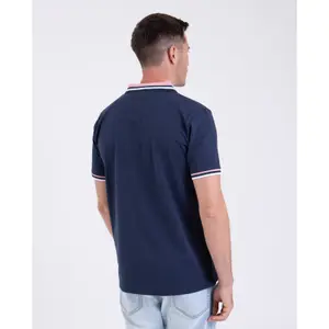 Polo mit gestreiftem Rippstrick Camberabero image-1