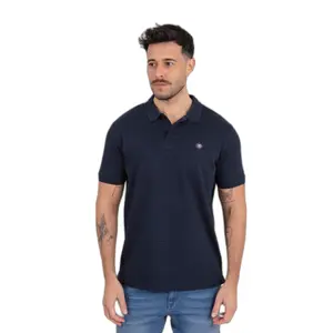 Polo aus Baumwolle mit Muster Camberabero