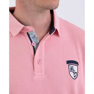 Polo aus gemustertem Strick Camberabero GC68 image-2