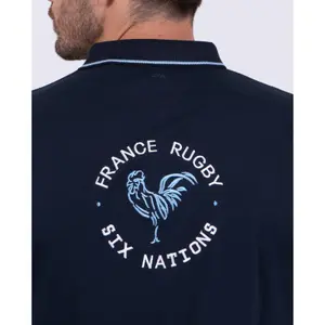 Polo à broderie dos et poitrine Camberabero image-3