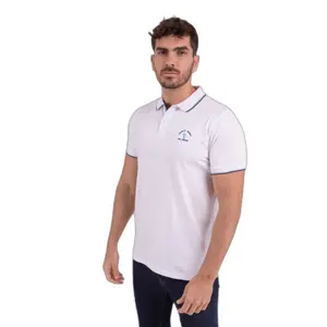 Polo à broderie dos et poitrine Camberabero image-0