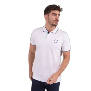 Polo à broderie dos et poitrine Camberabero image-1