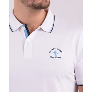 Polo à broderie dos et poitrine Camberabero image-2