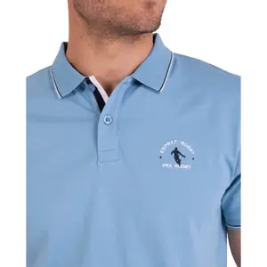 Polo à broderie dos et poitrine Camberabero image-1