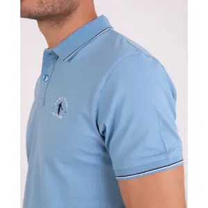 Polo à broderie dos et poitrine Camberabero image-2