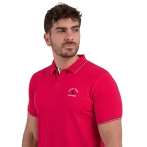 Polo à broderie dos et poitrine Camberabero image-3