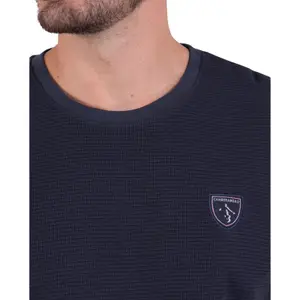 T-shirt i våfflad mesh Camberabero image-1