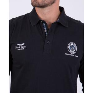 Polo med stikninger Camberabero image-2