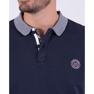 Polo med stribet krave Camberabero image-2