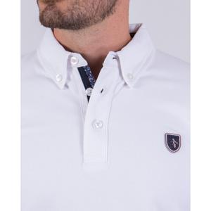 Piqué-strikket poloshirt Camberabero image-2