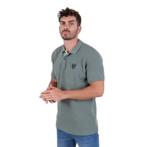 Polo aus strukturiertem Material Camberabero image-0