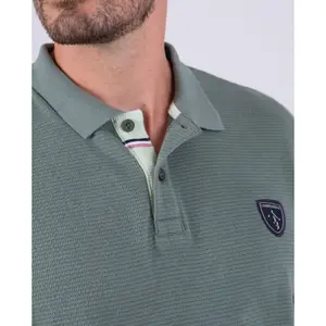 Polo aus strukturiertem Material Camberabero image-2