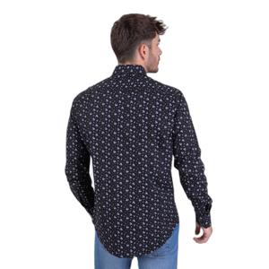 Floral long-sleeve shirt Camberabero image-1