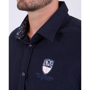 Plain long-sleeved shirt Camberabero image-3