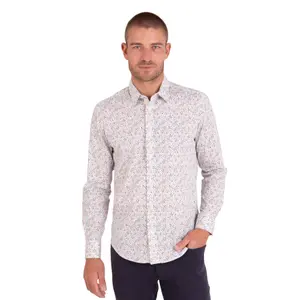 Floral long-sleeve shirt Camberabero