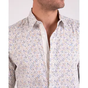 Floral long-sleeve shirt Camberabero image-1