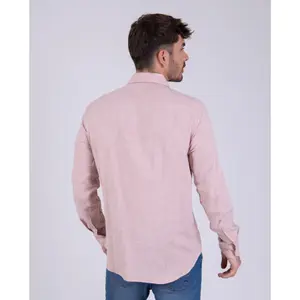 Solid Long Sleeve Shirt with PVC Chest Badge Camberabero image-2